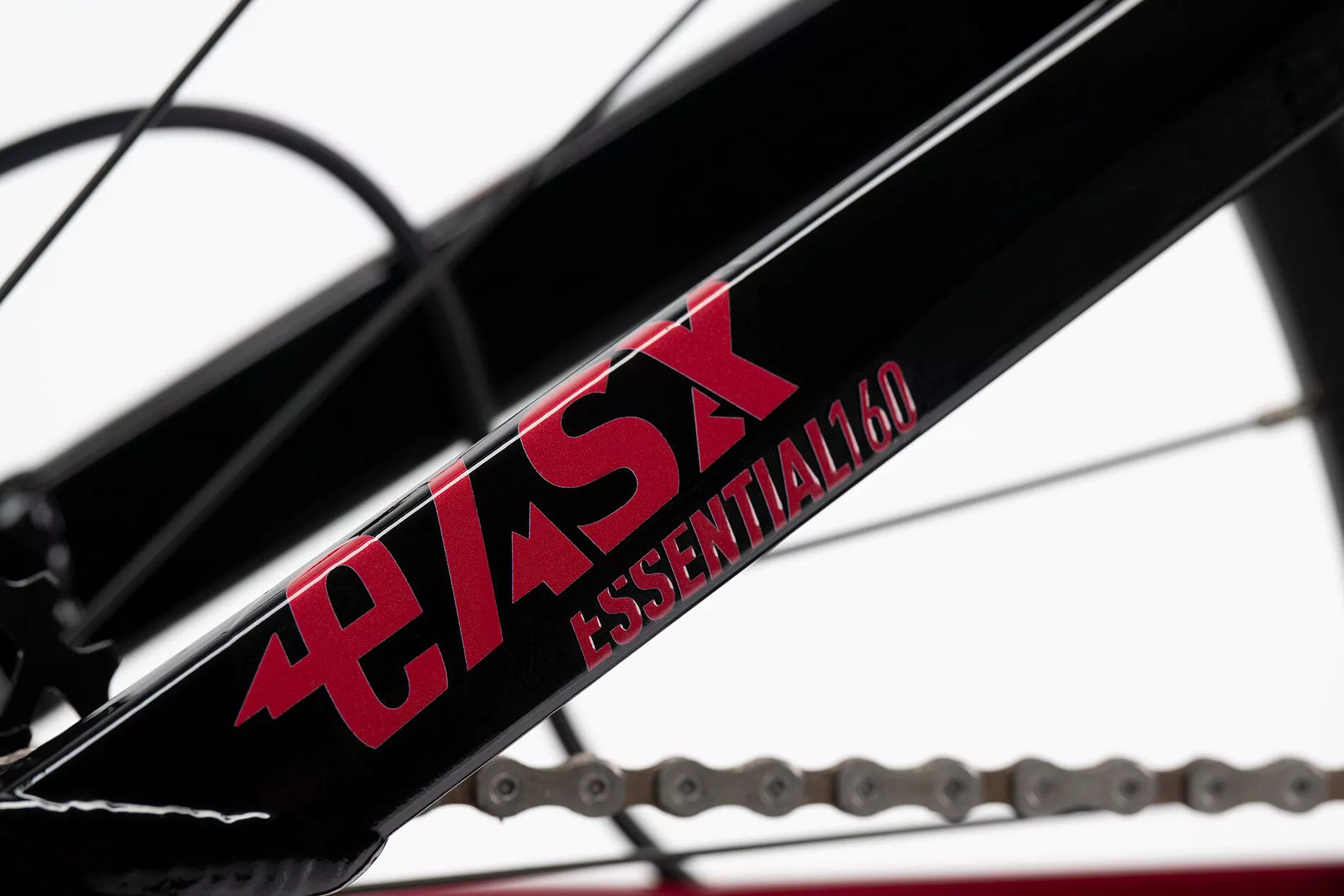 Kolo GHOST E-ASX 160 Essential - met. rusted red / black - glossy / matt